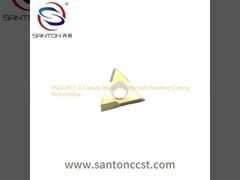 TNGG16T3-X Εισαρτήματα καρβιδίου για την απόδοση κοπής τελικής τελικής επεξεργασίας