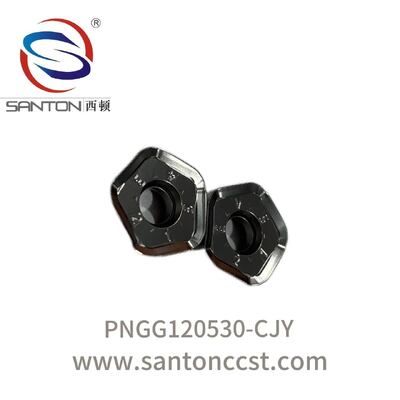 Εισαρτήματα αλεύρι υψηλής τροφοδοσίας με σκληρότητα 90,5 HRA και βαθμό P30 για την επεξεργασία ανοξείδωτου χάλυβα