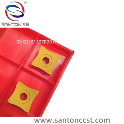 Υψηλής απόδοσης SNEG151507 Εμφυτοποιημένες ενσωματώσεις καρβιδίου με επικάλυψη CVD/PVD για επαγγελματικές ανάγκες μετάλλων